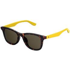 Tommy Hilfiger Brown Square Mens Sunglasses - Brown