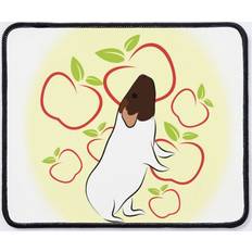 BearLad Mouse Pad Apple Dance 11.8 9.8 Computer Mat Office Mousepad