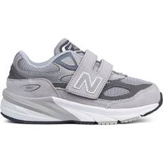 Reflectors Sport Shoes New Balance Toddler 990v6 Hook & Loop - Grey with Silver