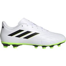 Adidas Copa Fodboldstøvler adidas Copa Pure.4 FG - Cloud White/Core Black/Lucid Lemon