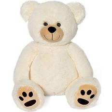 Teddy Bear Plushies Soft Toys, 50cm Stuffed Animal, Cuddly Toy Plush Cute Teddys, Gifts for Girls Kids Baby Toddlers Girlfriend, Beige