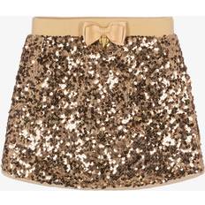 Gold Skirts Children's Clothing Angel's Face Girls Gold Sequin Skirt - 4-5 year