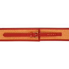 Nylon Belts Marni Orange High-Waist Belt ZO709 Arabesque