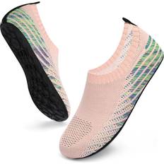 Pink Water Shoes Anluke ANLUKE Womens Mens Water Shoes Barefoot Quick-Dry Aqua Socks for Beach Swim Surf Water Sport 36/37, FZWS04-NPink