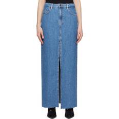 Ksubi Women Skirts Ksubi Blue Kara Denim Maxi Skirt WAIST