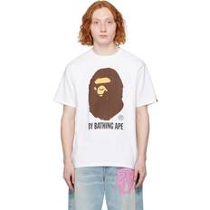 A Bathing Ape T-shirts A Bathing Ape White 'By Bathing T-Shirt WHITE