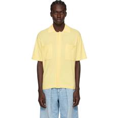 Cashmere Shirts Lisa Yang Yellow 'The Ethan' Shirt