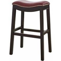 Red Seating Stools Homeroots 384141 Seating Stool