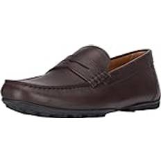 Moccasins Geox U KOSMOPOLIS Grip W Moccasin, Dark Brown