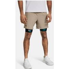 Fabric Shorts Under Armour Men's UA Vanish Woven 6" Shorts Brown