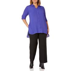 Long Blouses Avenue BLOUSE LONGLINE Cobalt Cobalt