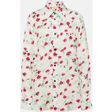 Multicoloured Shirts Marni White Printed Shirt REW01 Lily White IT