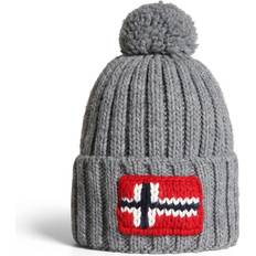 Men - Wool Accessories Napapijri Semiury Hat - Grey/Melee