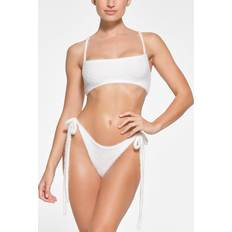 Donna - Sci Reggiseni SKIMS Scoop Bralette White Cotton Jersey