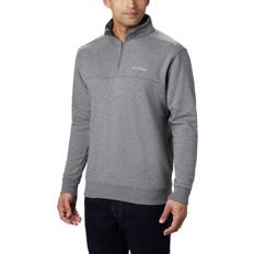 Hauts Columbia Men's Hart Mountain II Half Zip Jacket, Charcoal Heather, 1X