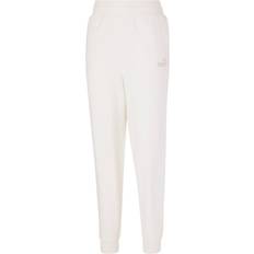 Puma Pants & Shorts Puma Women's Embroidered-Logo High-Waist Fleece Sweatpant Jogger Ivory Ivory