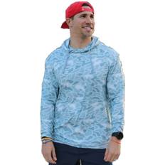 Burlebo Men's Performance Hunting Hoodie Seaside Camo