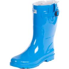 Turquoise - Women Rain Boots Forever Young Forever Young Women Turquoise Rubber 11-inch Mid-calf Rain Boots