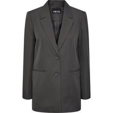 Dame - XXS Dressjakker Pieces Neva Blazer - Magnet