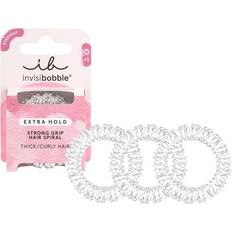 invisibobble Rubber Hair Bands Transparent 3 Units