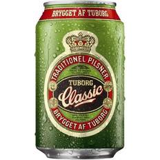 Tuborg Dåse Øl Tuborg Classic 4.6% 1x33 cl