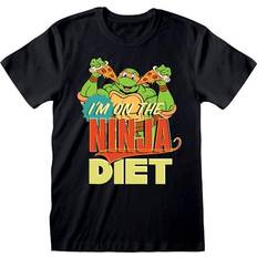 Turtles Anime T-shirt - Svart