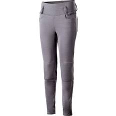 Gray Motorcycle Pants Alpinestars Banshee Legging-Style Motorcycle Pants Gray Woman