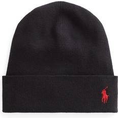 Polo Ralph Lauren Headgear Polo Ralph Lauren Black Embroidered Beanie UNI