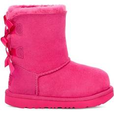 Pink Winter Shoes Children's Shoes UGG Kid's Bailey Bow II - Berry