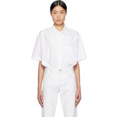 Wool Shirts Isabel Marant White Iggy Shirt 20WH WHITE