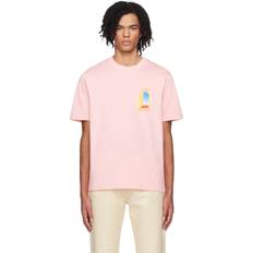 Casablanca T-shirts Casablanca Larche De Jour T-Shirt - Rosa