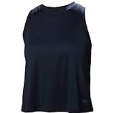 Helly Hansen Tank Tops Helly Hansen Ocean Cropped Tank Top - Navy