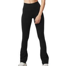 Airbrush High-waist Bootcut Legging - Black