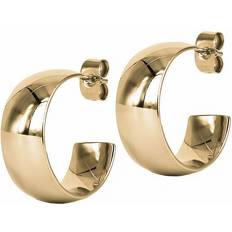 Klara Wide Earrings - Gold