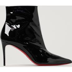 Christian Louboutin 40 Stiefeletten Christian Louboutin Ankle Boots Sporty Kate aus Lackleder Schwarz