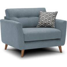 Oak Furnitureland Sofas Oak Furnitureland Denim Fabric Loveseat Sofa