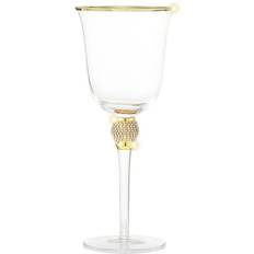 Silver Wine Glasses Cheer Collection All Purpose White Wine Glass, Red Wine Glass 18fl oz 6