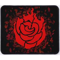 BearLad Mouse Pad Ruby Rose RWBY Emblem/Symbol Office Mousepad