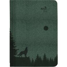 Alpha Wochen-Minitimer Nature Line Pine 2024 Taschen-Kalender A6