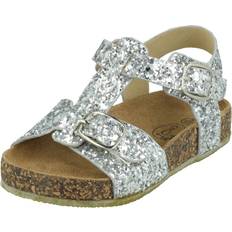 Gold Sandals Spot On Gold, Infant Girls Casual Sandals H0358