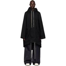 Rick Owens Rick Owens DRKSHDW Black Hooded Denim Coat 09 BLACK