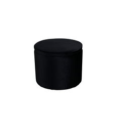 Venture Design Dunken Black Sittpuff 43cm