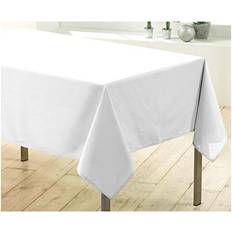 White Tablecloths Douceur D Interieur Douceur D'Intérieur 1720194 Tablecloth White (200x140cm)