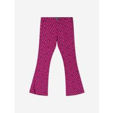 Versace Girls Flared Leggings Pink 12Y