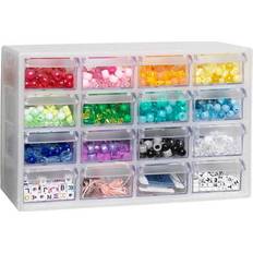 Endless fun Panduro Hobby Hobby Chest of Drawers with Approx 1770 Fun Beads 21m of Thread & Endless Fun!