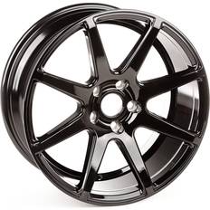 17" - Black Car Rims Rugged Ridge Rugged Ridge TREK 8 Wheel Gloss Black Painted Finish 8. inches /5