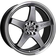 Enkei 17" - Black Car Rims Enkei Enkei EV5 Hyper Black 17x7 +45 5x100/5x114.3