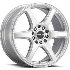 Car Rims Raceline Raceline Wheels 146S MATRIX Wheel Silver 18X8"5X114.3/5X127 Bolt Pattern +40mm Offset/6.07"B/S 6 Spoke