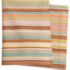 Stripes Cloth Napkins Pine Cone Hill Zanzibar Cloth Napkin Brown