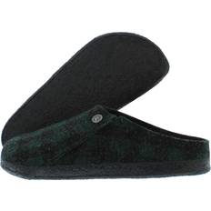 Laced - Unisex Slippers Birkenstock Men's Zermatt Shearling Shoes, Plaid Teal Green/Black